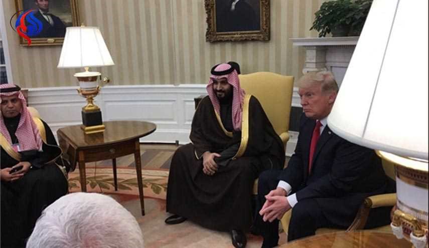 محمد بن سلمان در کاخ سفید با ترامپ دیدار کرد