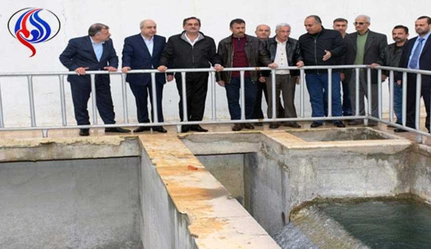 الجيش السوري يعيد المياه الى حلب اثر تحرير الخفسة
