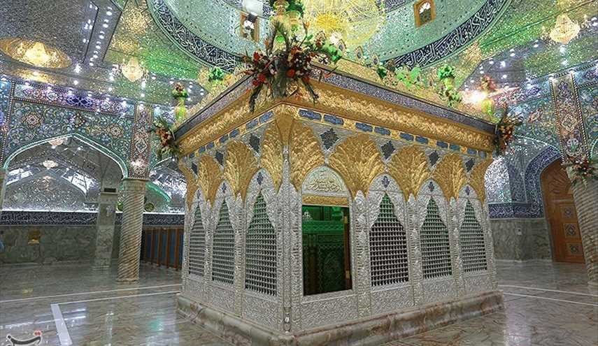 رونمایی از ضریح میثم تمار - کوفه | تصاویر