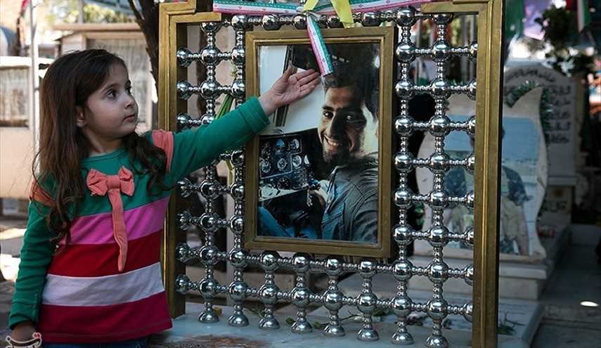 الخميس الاخير من العام في روضة الزهراء (س) في طهران