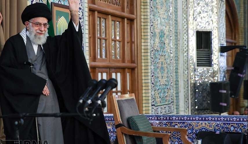 سخنرانی رهبر معظم انقلاب اسلامی در حرم مطهر رضوی | تصاویر