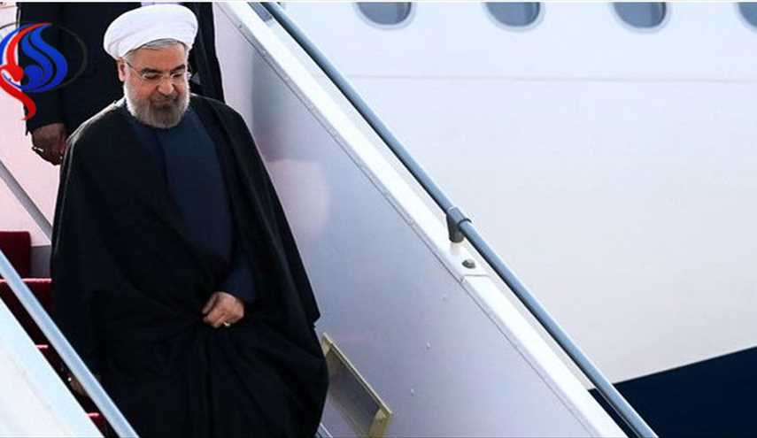 روحانی وارد مسکو شد