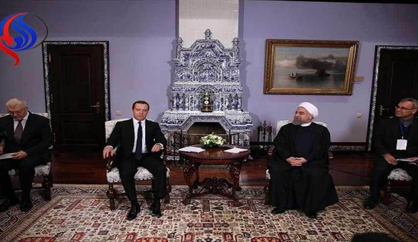 در دیدار روحانی و مدودف چه گذشت؟