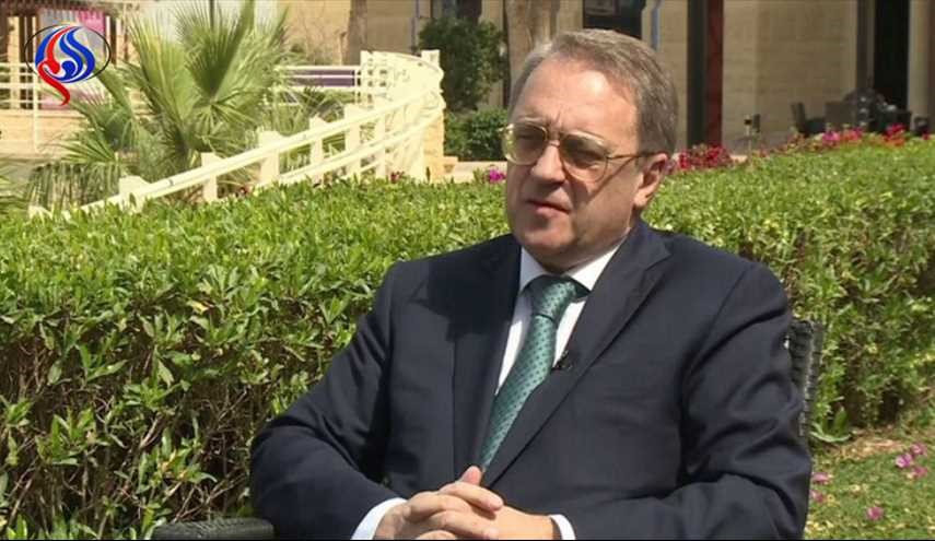 بوغدانوف مخاطبا العرب: أشكركم لكن عليكم إقناع دمشق بأنفسكم!