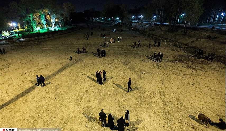 جان گرفتن زاینده رود/ تصاویر