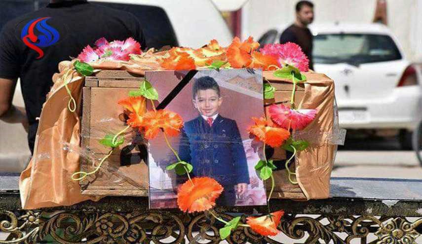 بالصور.. تشييع اصغر شهيد بالحشد الشعبي