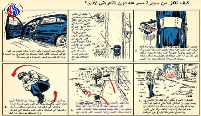 كيف تقفز من سيارة مسرعة دون التعرض لأذى؟