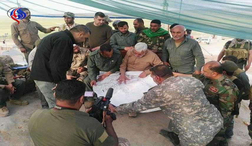 بالصور .. المهندس يتفقد قاطع عمليات اللواء 20 في الحشد بصلاح الدين