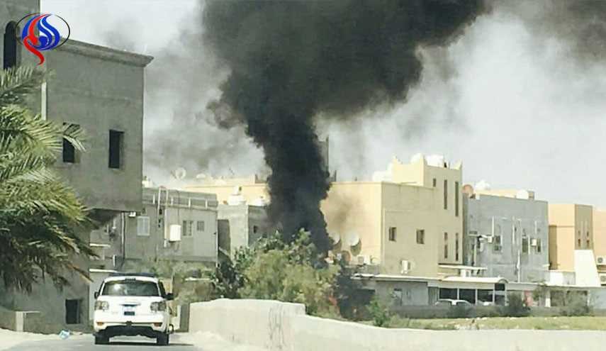 بحرينيون يرفعون أعمدة الدخان احتجاجا على إقامة سباقات الفورمولا واحد + صور
