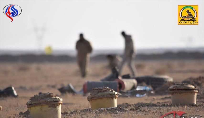 الحشد الشعبي يفكك 72 عبوة ناسفة غرب تلعفر