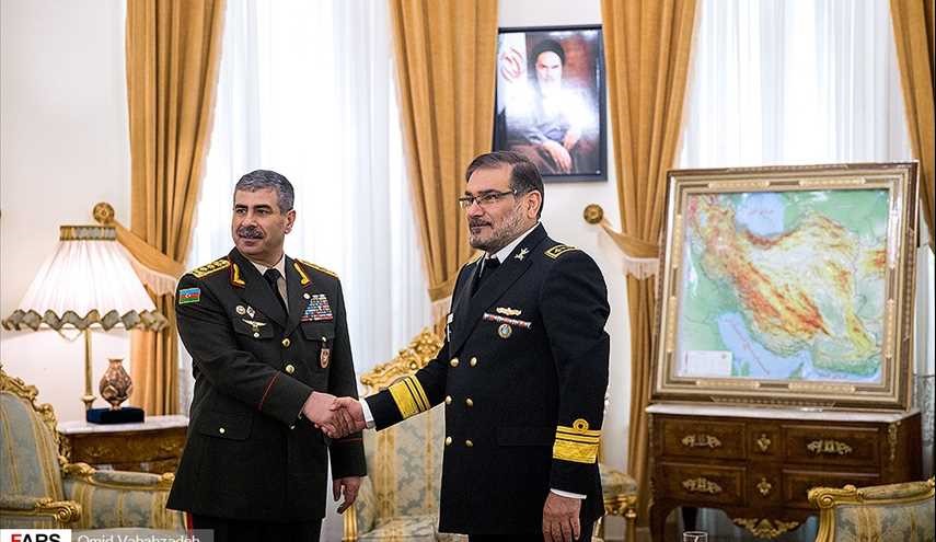 دیدار وزیر دفاع جمهوری آذربایجان با دبیر شورای عالی امنیت ملی | تصاویر