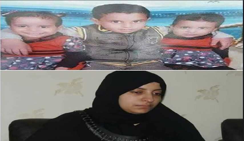 في حادثة يندى لها الجبين.. أم مصرية تقتل أطفالها الثلاثة لاجل عشيق على الانترنت!