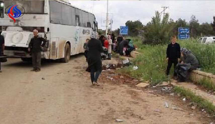 الساعات القادمة ستشهد انهاء ازمة حافلات كفريا والفوعة المحتجزة في الراشدين