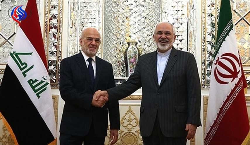 ظريف وابراهيم الجعفري يبحثان العلاقات الثنائية والقضايا الاقليمية