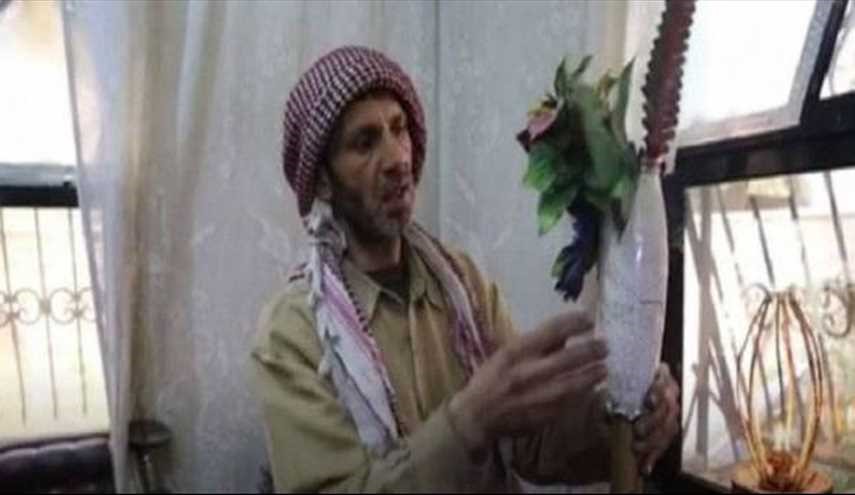 خبّاز سوري يحوّل القذائف الى...!