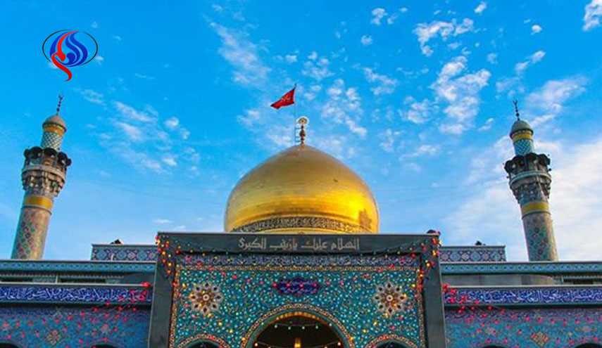 جشن میلاد امام حسین (ع) در حرم حضرت زینب(س)