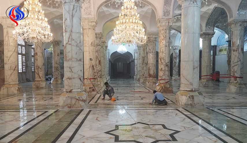 الإنتهاء من بناء صحن السيدة الزهراء عليها السلام في النجف الاشرف