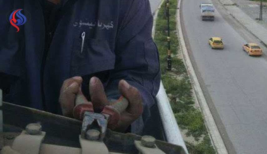 بالصورة.. مصرع عراقي وهو يحاول إعادة التيار لأيسر الموصل