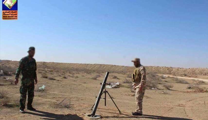بالصور...قوات الحشد الشعبي العراقي تستهدف مراكز مشبوهة غربي كربلاء المقدسة
