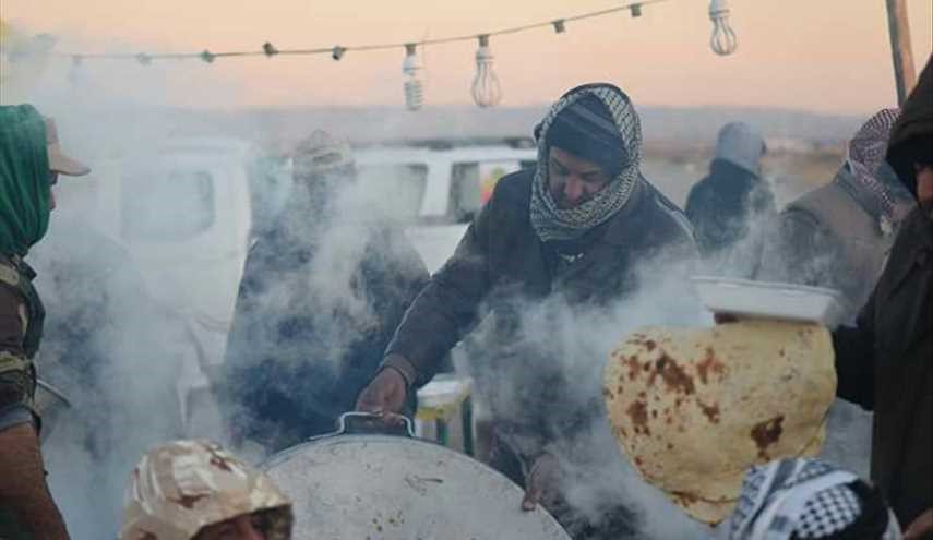 بالصور ..الدعم اللوجستي لأهالي محافظة بابل ناحية جبلة العراقية