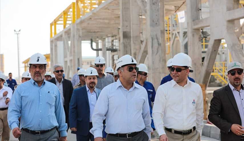 انطلاق عمليات نصب المنصة النفطية 