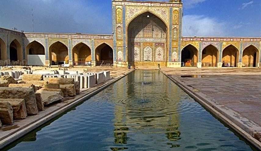 بالصور..مسجد وحمام وكيل التراثيان في مدينة شيراز الايرانية