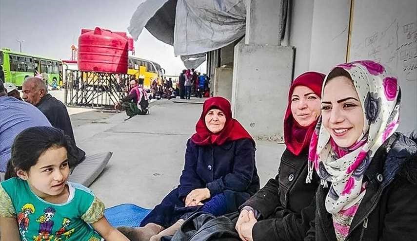 أهالي الفوعة وكفريا السورية في مساكنهم الجديدة شرق حمص