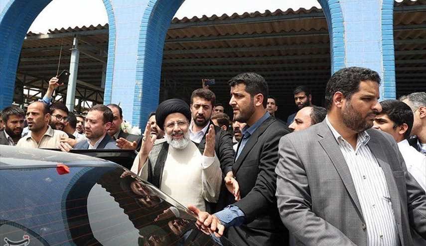 زيارة المرشح حجة الإسلام إبراهيم رئيسي لمدينة الأهواز