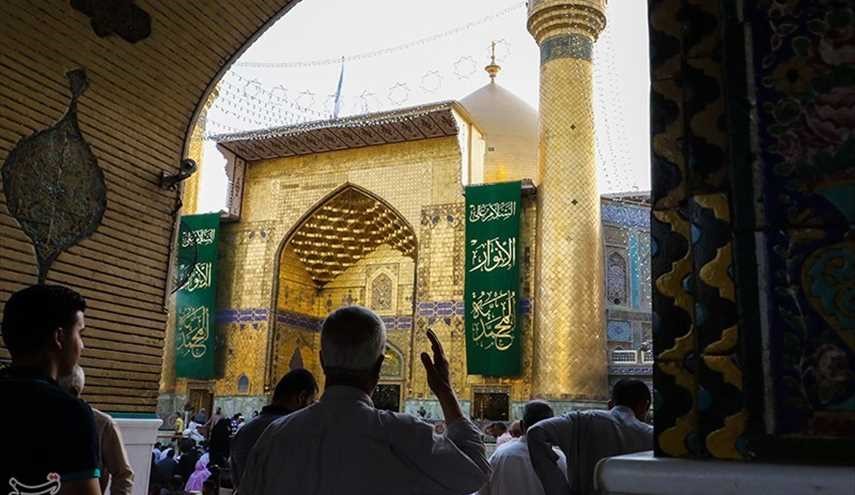 اعیاد شعبانیه - حرم امام علی(ع)/ تصاویر