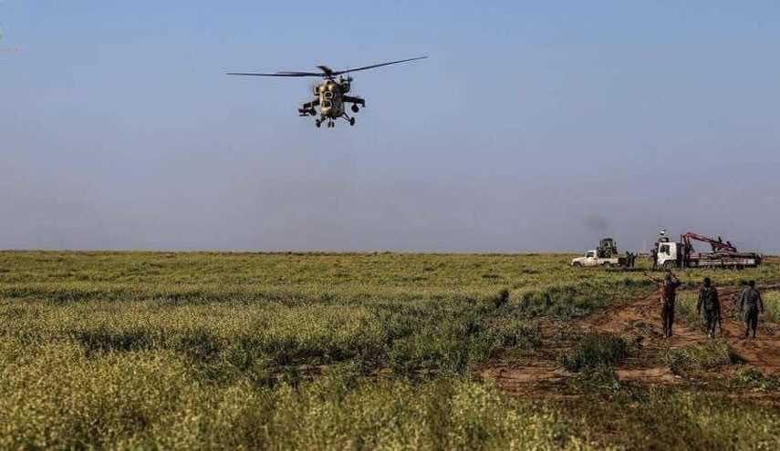 طيران الجيش العراقي يقدم اسناداً كبيراً للحشد الشعبي