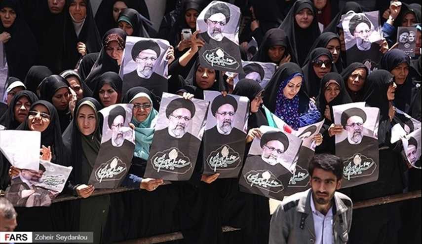 بالصور.. المرشح حجة الاسلام رئيسي يزور شهركرد