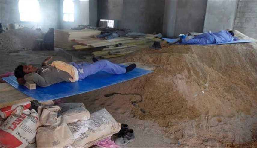 مرگ کارگر هندی ورزشگاه جام جهانی در قطر