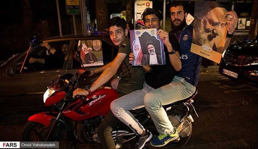 بالصور.. الحملات الانتخابية في طهران عشية الصمت الانتخابي