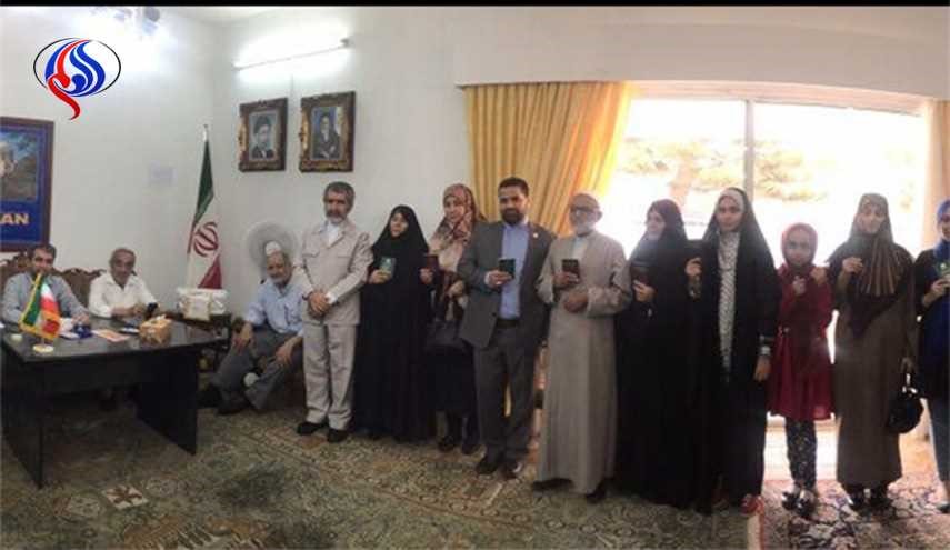 حضور ایرانیان مقیم سنگال در دوازدهمین دور انتخابات ریاست جمهوری
