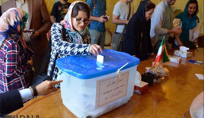 حضور ایرانیان مقیم ایتالیا، لندن، سوئد و نروژ در انتخابات ریاست جمهوری | تصاویر