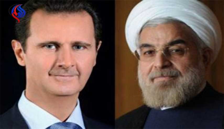 پیام تبریک بشار اسد به روحانی