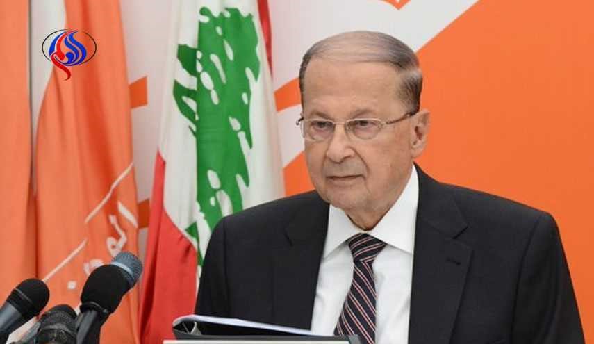 تبریک رئیس‌ جمهور لبنان به روحانی