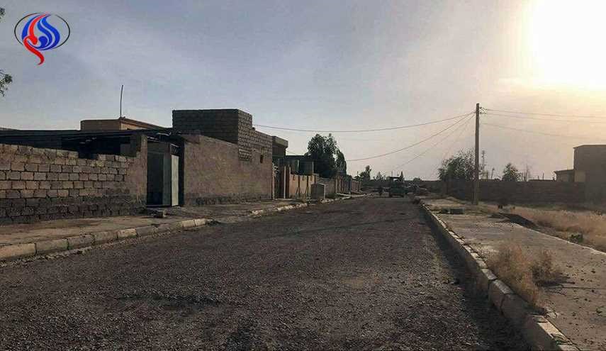 خريطة تُوضح سيطرة الحشد الشعبي على القيروان