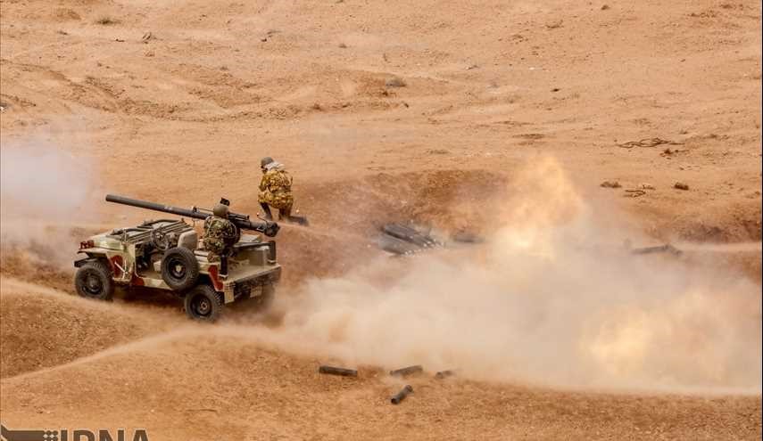 بالصور .. مناورات القوة البرية للجيش الايراني
