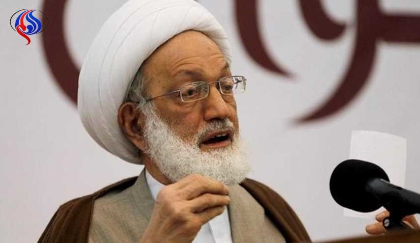 آية الله الحائري يحمل آل خليفة كافة العواقب لحماقتهم بحق الشيخ قاسم