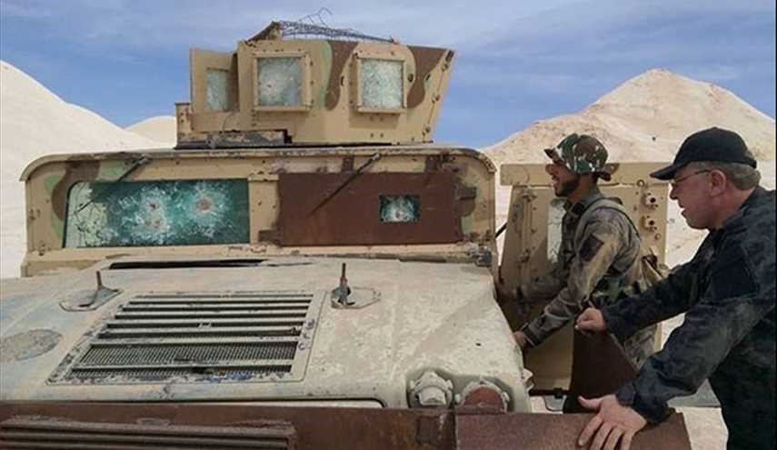 استولى الجيش السوري على كمية كبيرة من المعدات ISIS