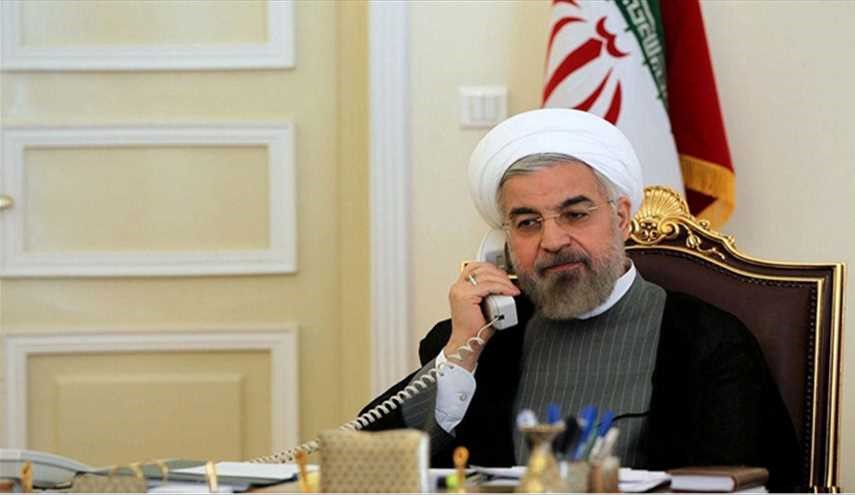 تماس تلفنی امیر قطر با رئیس جمهور