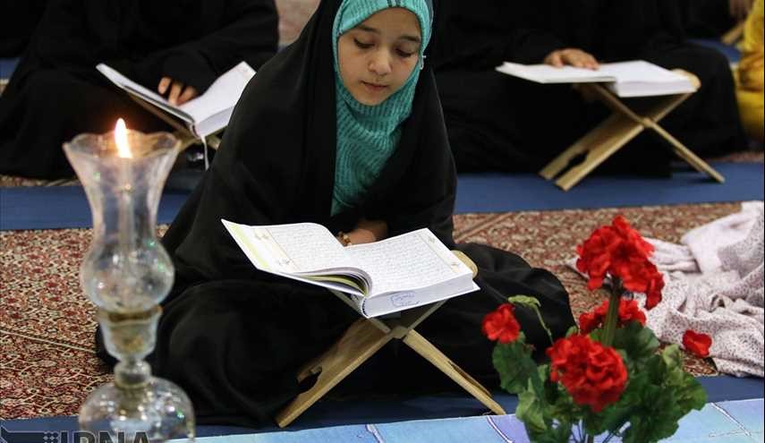 بالصور.. جلسات ترتيل القرآن الكريم في مدن زنجان و ایلام