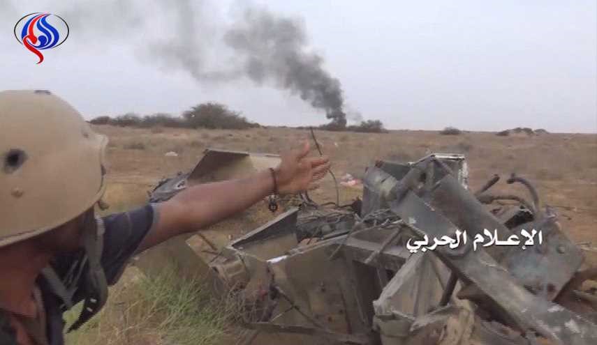 قصف على مواقع المرتزقة بعسير وصد زحف لهم في المخاء