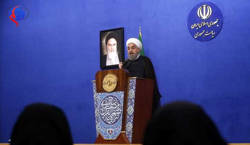 الرئیس روحاني: علینا جمیعا السیر على نهج الامام الخمیني (رض)