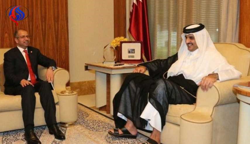 تأکید امیر قطر بر ارتقای روابط با عراق