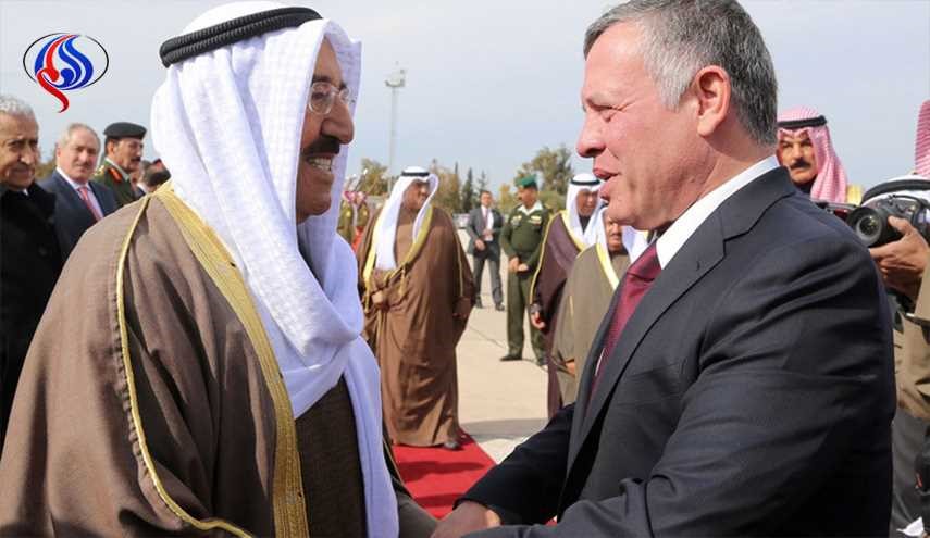 الملك الأردني يتوجه إلى الكويت