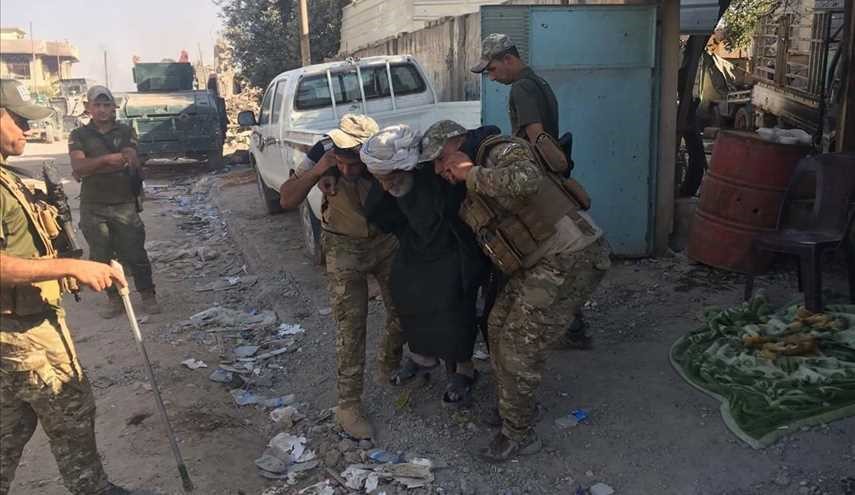 قوات الحشد الشعبي العراقي تنقذ العوائل المحاصرة في حي الزنجيلي
