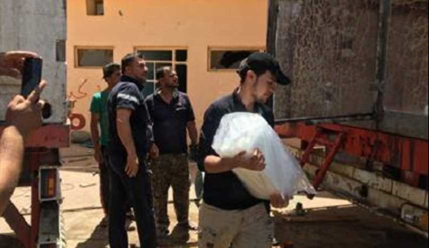 افتتاح معملا لإنتاج الثلج في مدينة الموصل دعما للقوات العراقية