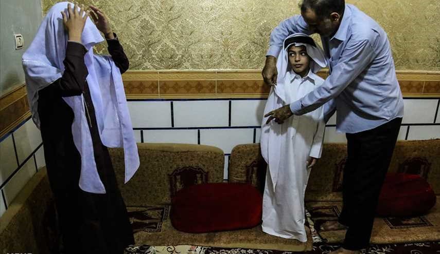 آیین گرگیعان در ماه مبارک رمضان/ تصاویر
